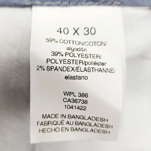 Haggar Dress pants Mens Straight Fit Premium No Iron Size 40x30 Htr Grey - Picture 8 of 14